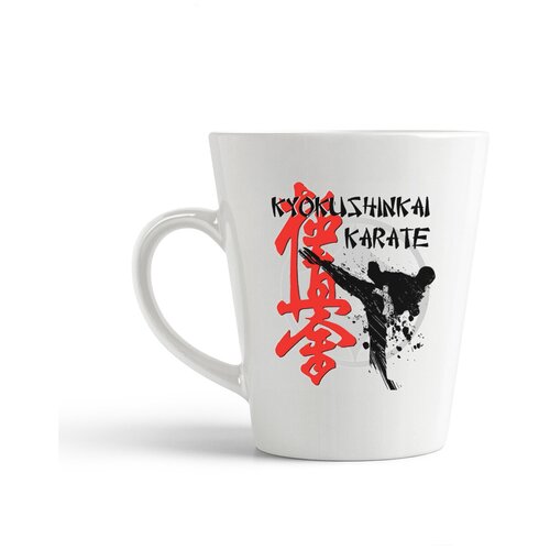 фото Кружка-латте coolpodarok "kyokushinkai karate (киокушинкай каратэ)"