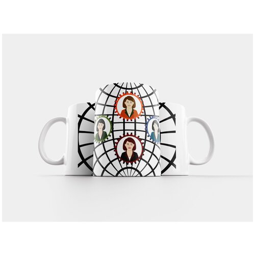 фото Кружка "бизнес леди, женская сила, женский" 320 мл lotsprints