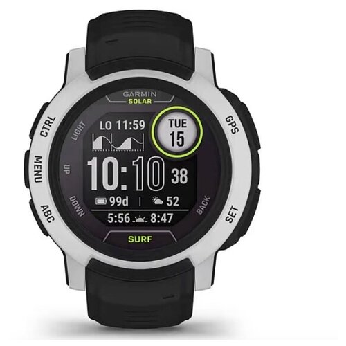 Смарт-часы Garmin INSTINCT 2, Solar, Surf Edition, Bells Beach, WW, черный, 010-02627-05