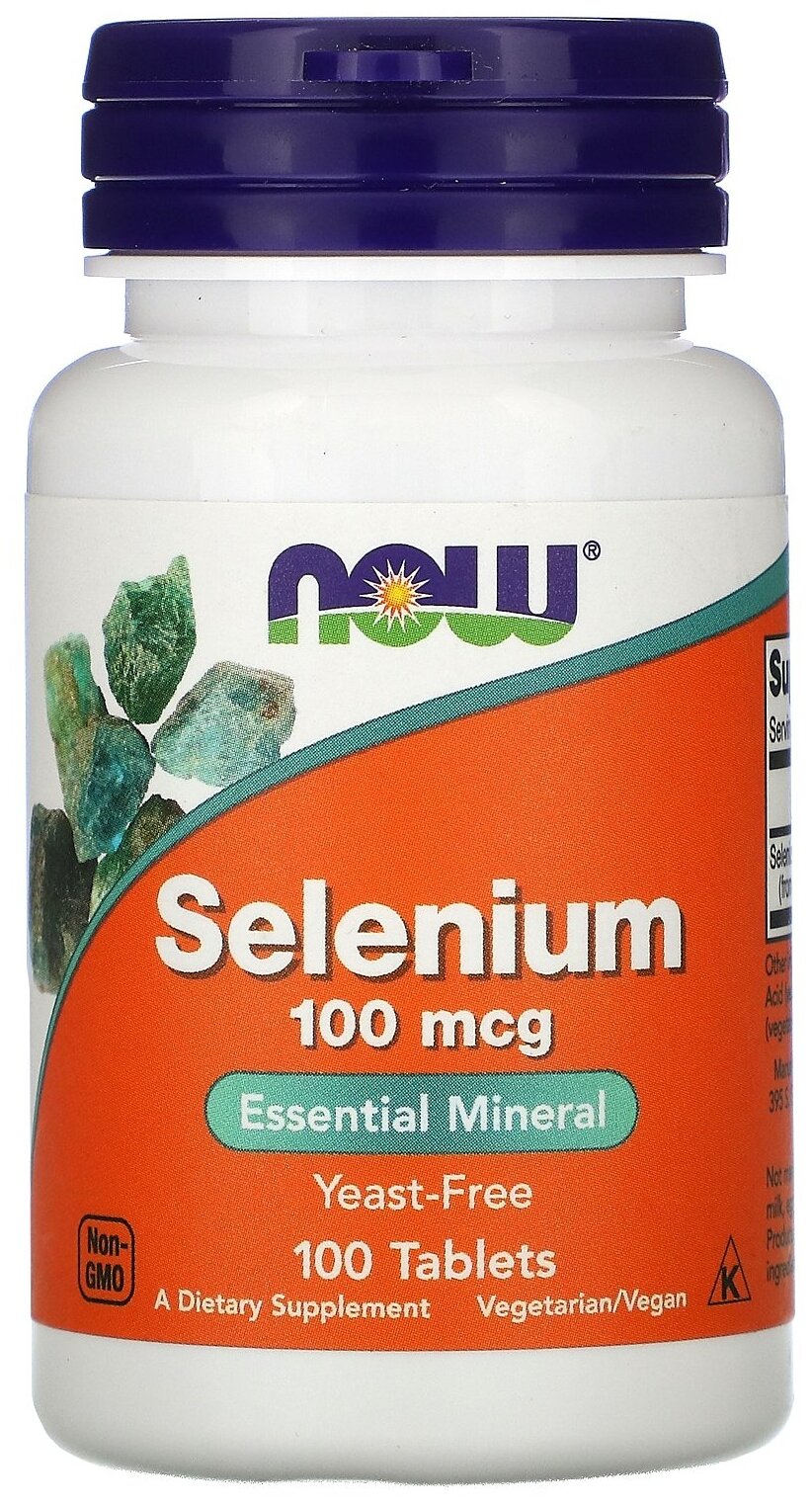 Selenium таб.