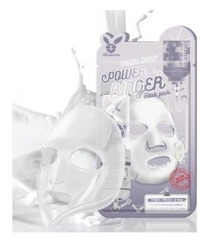 Elizavecca Power Ringer Mask Pack Milk Deep Тканевая маска
