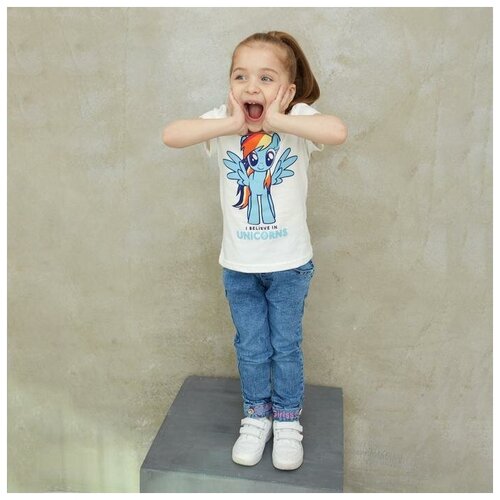 фото Футболка kaftan, размер 86/92, белый