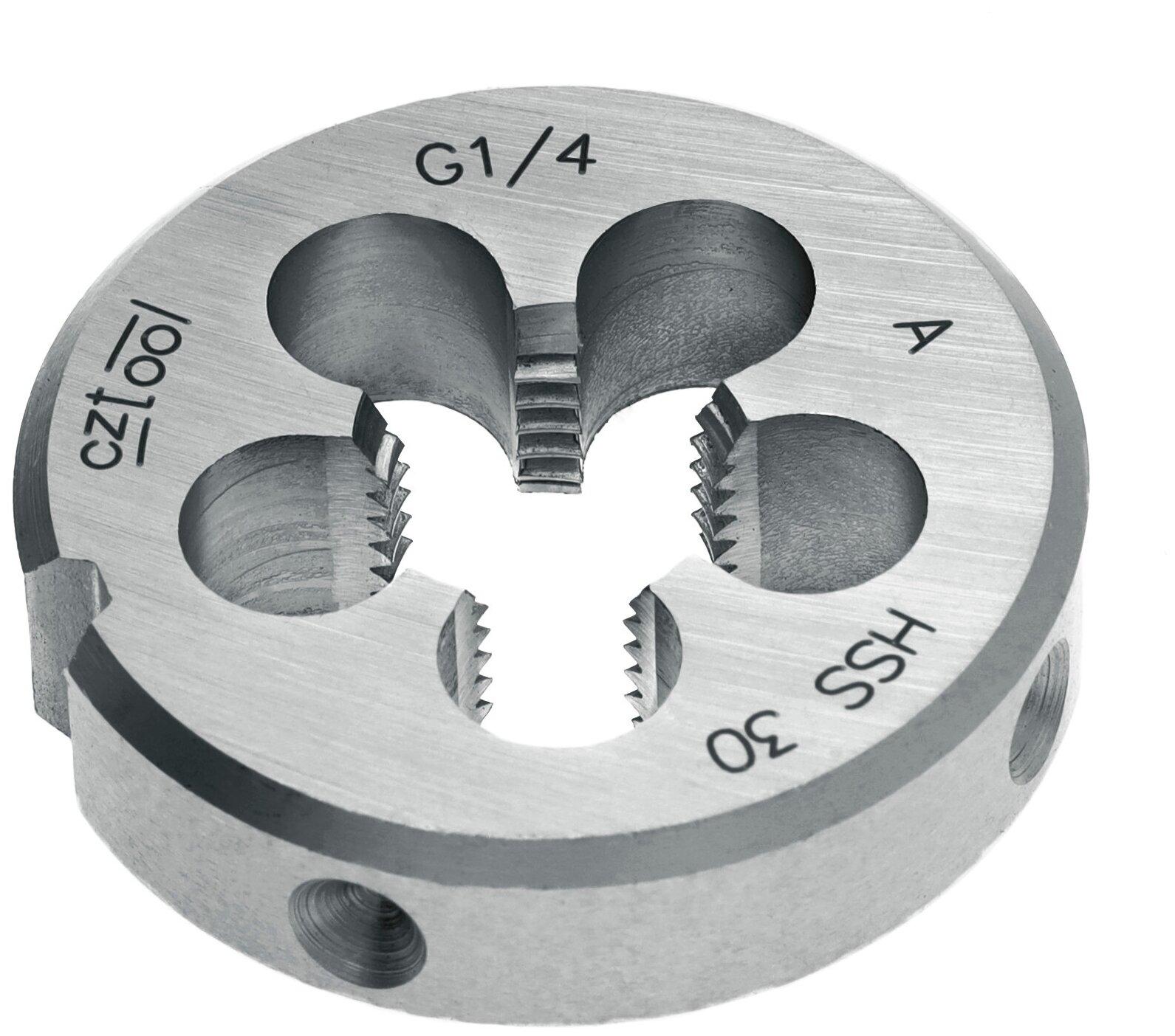 Плашка Bucovice(CzTool) 1/4" -19-G(BSP) HSS 55° (A) 38x10мм DIN EN24231 242140