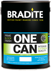 Грунт-краска Bradite ONE CAN MATT RAL 8022 1 л