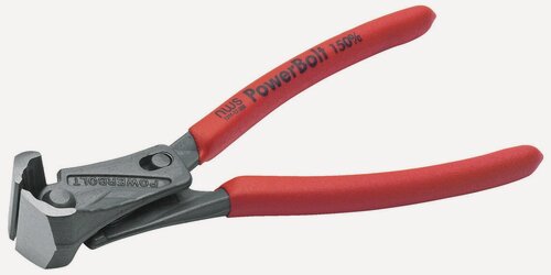 Изображение товара Кусачки силовые торцевые с рычажным механизмом NWS 200 мм, PowerBolt, обливные рукоятки Арт.1311-12-200