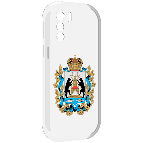 Чехол MyPads герб-новгородская-область для UleFone Note 13P задняя-панель-накладка-бампер