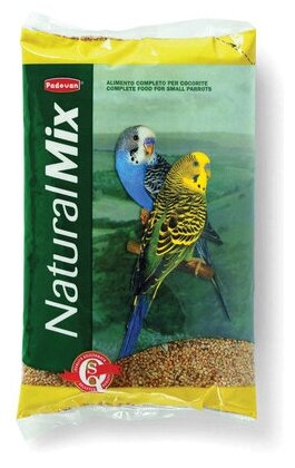 Padovan Корм для волнистых попугаев (Naturalmix Cocorite) PP00121 | Naturalmix Cocorite 1 кг 40012 (4 шт)