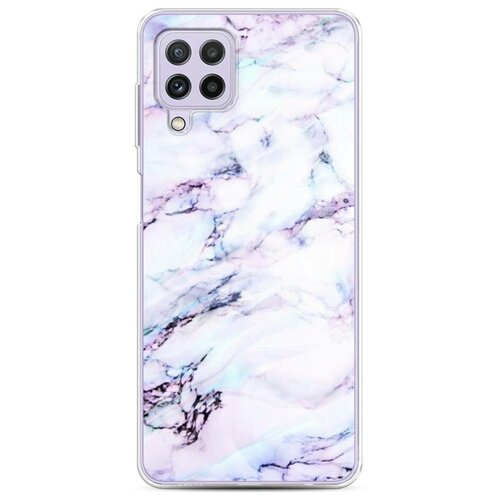 фото Силиконовый чехол "радужный мрамор" на samsung galaxy a22 / самсунг галакси a22 case place