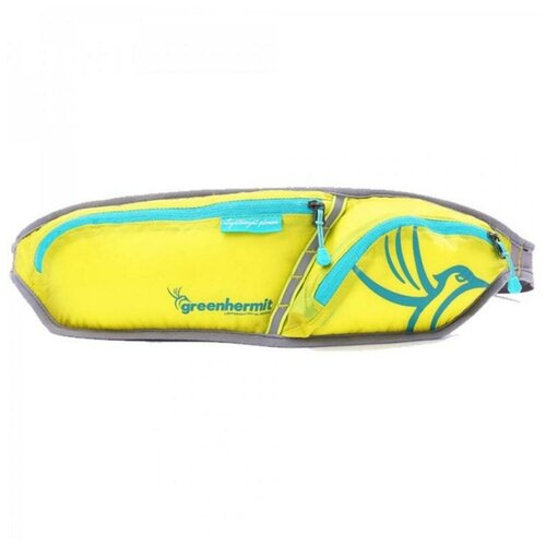 фото Поясная ультралёгкая сумка green-hermit ultralight waist bag, 0,2л/48г/40х12см lunar yellow, pr100456 greenhermit