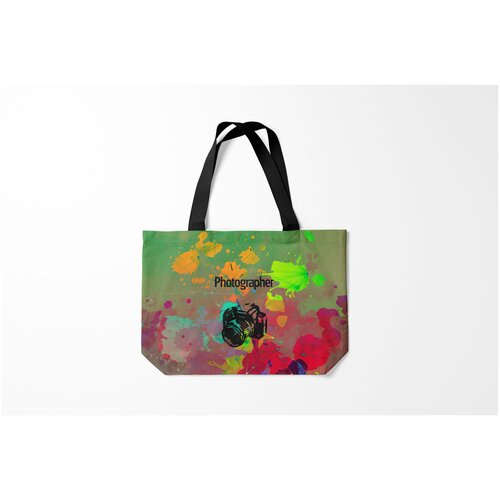 фото Сумка-шоппер / 46х35 см / профессии / фотограф burnettie