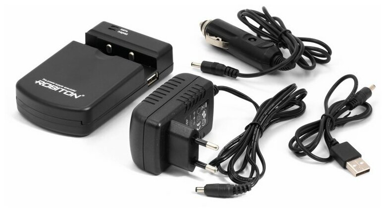 Зарядное устройство ROBITON SmartCharger/IV для AA, AAA, CR-123A