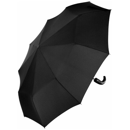 Мужской складной зонт Popular Umbrella автомат 1631N/черный