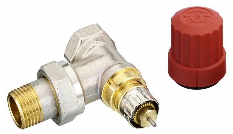 Клапан термостатический Danfoss RTR-N ДУ 20 угловой 013G7015
