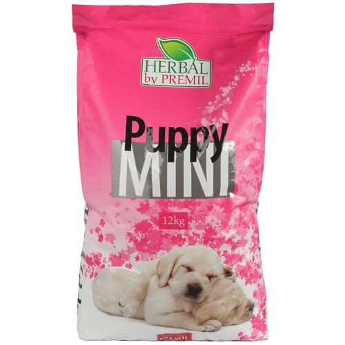 Полнорационный особо сбалансированныйсухой корм PREMIL Puppy Mini для щенков малых пород возраста от 5 недель 12 кг