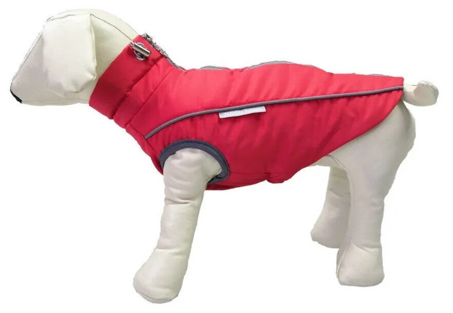 OSSO Жилет зимний для собак Аляска р.70-1 (красный) Жз-1074 (зима) 0,4 кг 55069 - фотография № 1