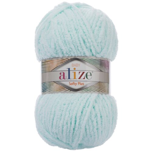 фото Набор для вышивания alize ализ.softy.pl.015 пряжа ализе softy plus цв.015 водяная зелень