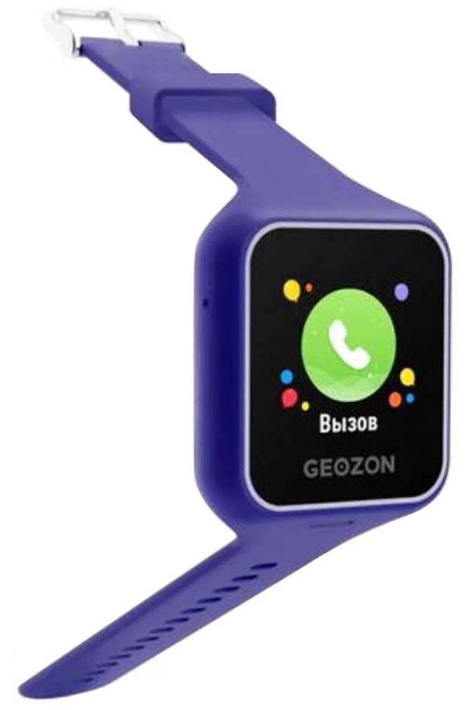 Смарт-часы GEOZON G-Kids Life, 44мм, 1.3", синий / синий [g-w12dblu] - фото №2