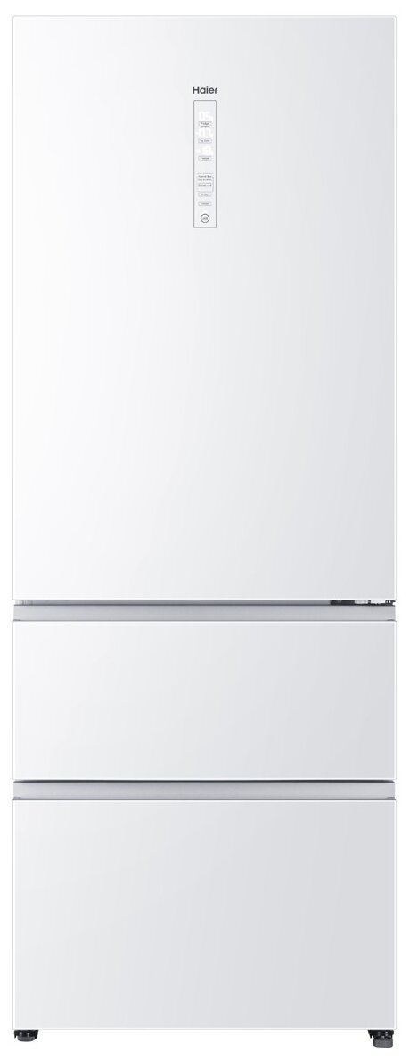 Холодильник Haier A3FE742CGWJRU, белое стекло