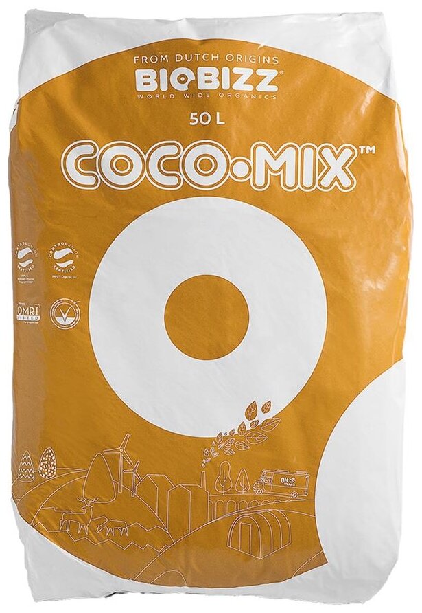 Кокосовый субстрат Biobizz Coco Mix 50 л - фотография № 2