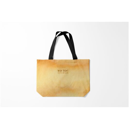 фото Сумка-шоппер / 46х35 см / рок / bon jovi burning bridges burnettie