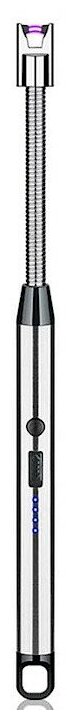Зажигалка для газовой плиты с гибким корпусом, Цвет: Серебристый - фотография № 1