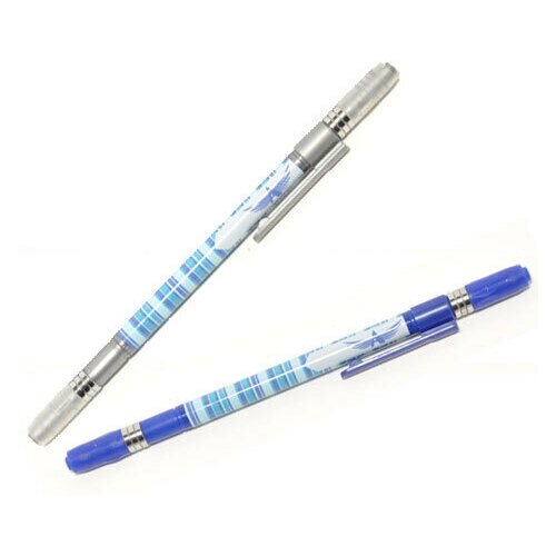 Ручка гелевая, Aero Pen Spin, синий корпус