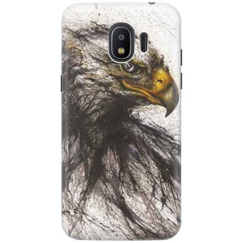 фото Re:pa накладка transparent для samsung galaxy j2 (2018) с принтом "ястреб"