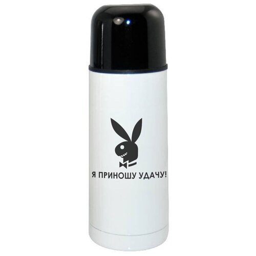 фото Термос coolpodarok я приношу удачу плейбой