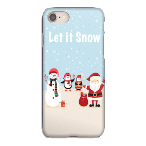 фото Силиконовый чехол новогодний на apple iphone 8/ айфон 8 xcase