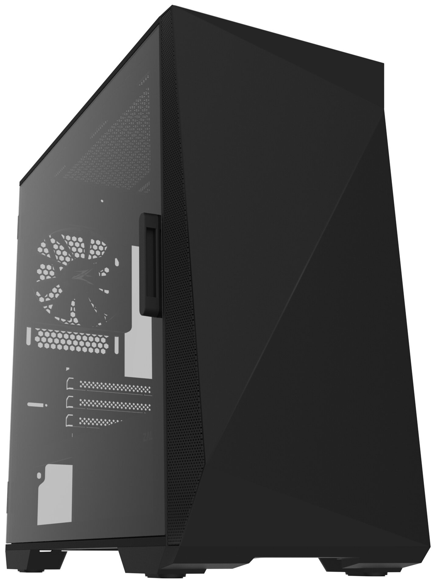 Корпус Zalman Z1 ICEBERG, черный, mATX, Без БП (Z1 Iceberg)