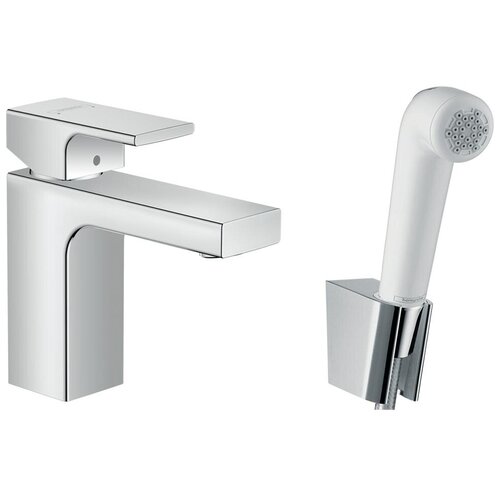 Hansgrohe Vernis Shape 71216000 Смеситель для раковины с гигиеническим душем