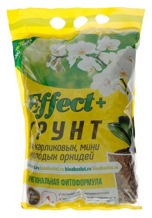 Effect+ Грунт для мини орхидей Effect+™ Гумус 1 л