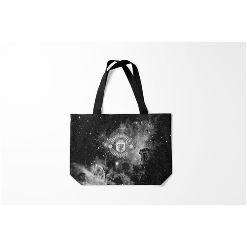 фото Сумка-шоппер / 46х35 см / футбол / manchester united cosmos burnettie