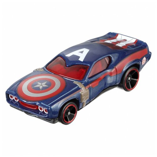 Машинка Hot Wheels героя Marvel (DJJ57) машинка hot wheels коллекционная оригинал batmobile серый hkg99