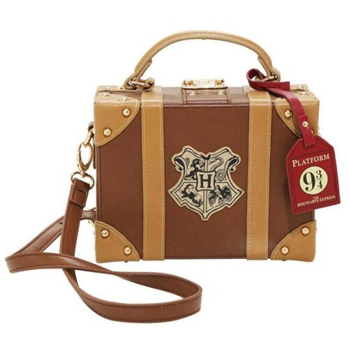 фото Карнавальный аксессуар стильная детская сумка-сундучок (сумка-бокс) "хогвартс" гарри поттер tripla