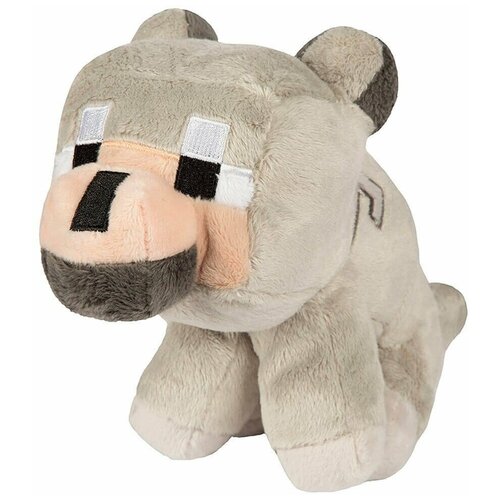 Плюшевый волчонок Майнкрафт «Baby Wolf», 23 см