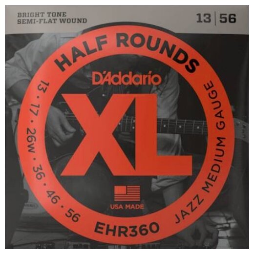 Струны для электрогитары D'Addario - фото №1