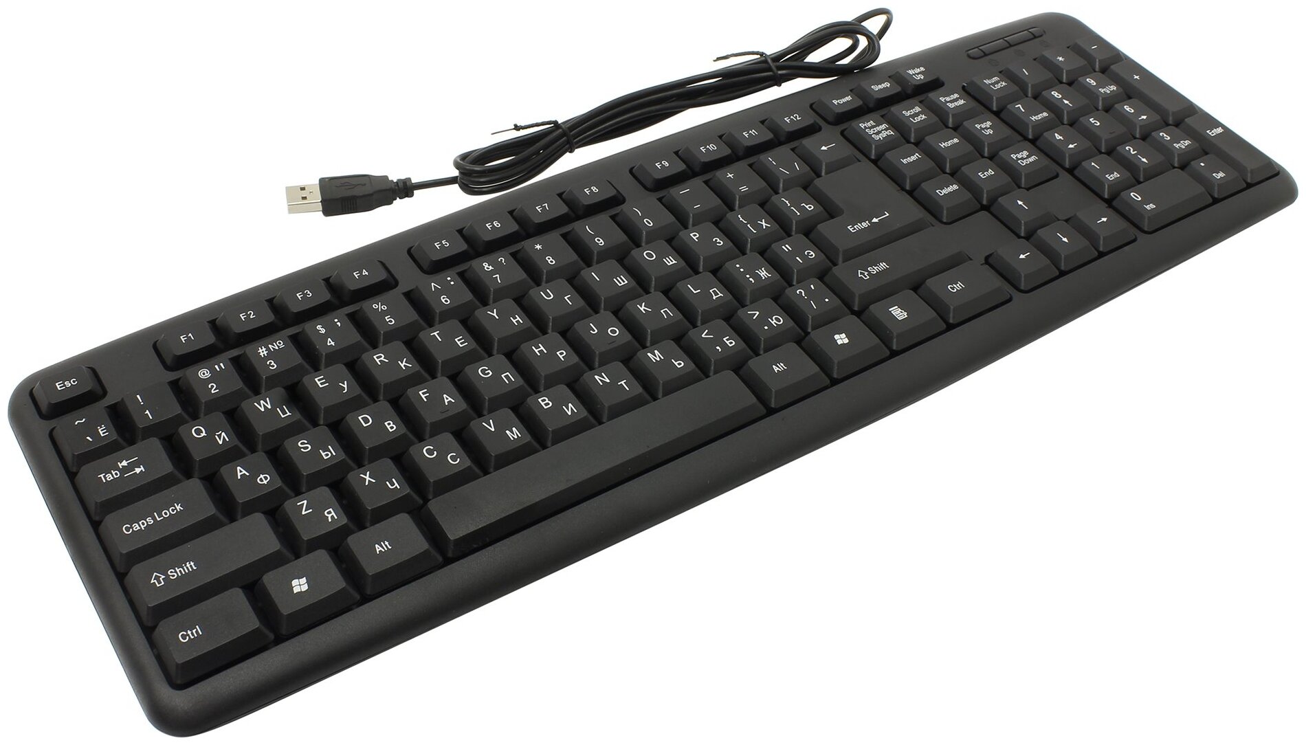 Клавиатура Defender HB-420 Black USB