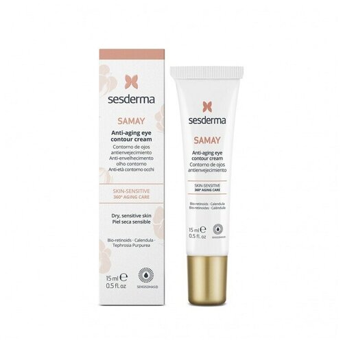 Sesderma Samay Anti-aging eye contour cream / Крем-контур антивозрастной для зоны вокруг глаз 15 мл