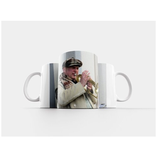 фото Кружка "свет, эффект, синий" 320 мл lotsprints