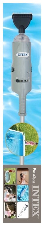 Ручной водный пылесос Intex Rechargeable Handheld Vacuum 28620 - фотография № 20