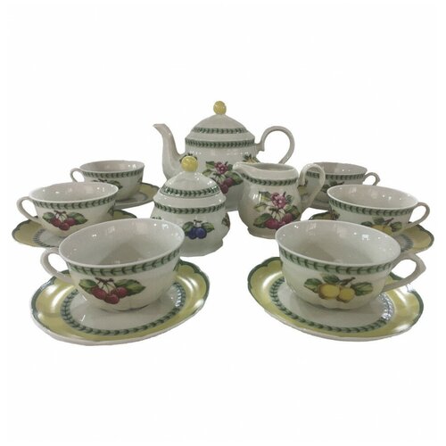 Чайный сервиз на 6 персон 15 предметов Thun 