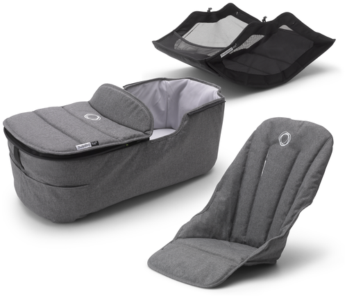 Комплект Bugaboo Fox 2 стильный style set GREY MELANGE