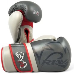 Перчатки боксерские RIVAL RS80V IMPULSE SPARRING GLOVES, 16 унций, серые