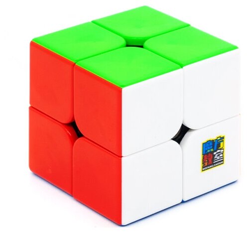 Скоростной магнитный кубик Рубика MoYu 2x2x2 MeiLong Magnetic Цветной пластик