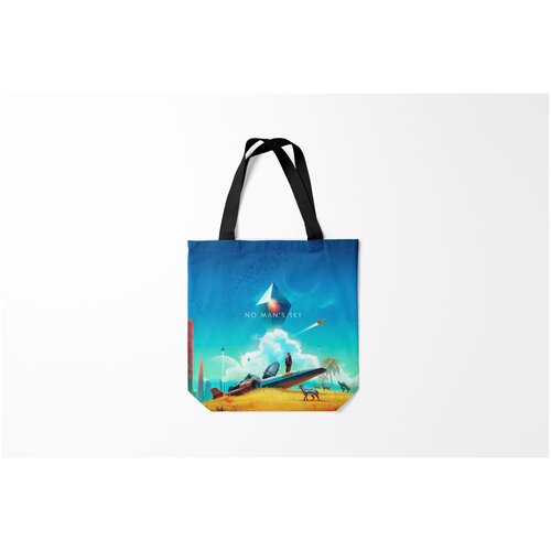 фото Сумка-шоппер / 40х40 см / геймерам / no mans sky mans atlas rises burnettie