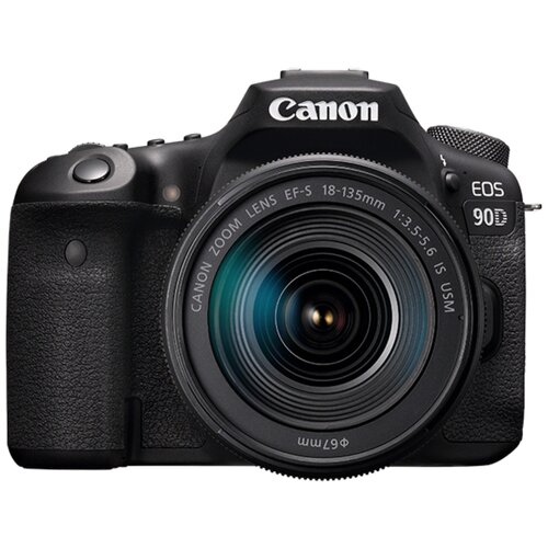 Фотоаппарат Canon EOS 90D Kit EF-S 18-55mm f/3.5-5.6 DC III, черный