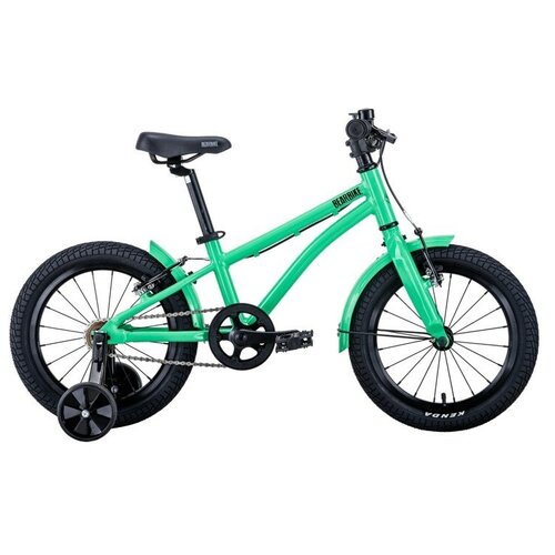 Детский велосипед Bear Bike Kitez 16, год 2021, цвет Зеленый