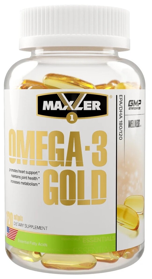 Omega 3 Gold (USA) гел. капс.