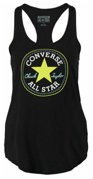 Женская майка Converse (конверс) AWT CORE CP SIG TANK 10536C001 черная